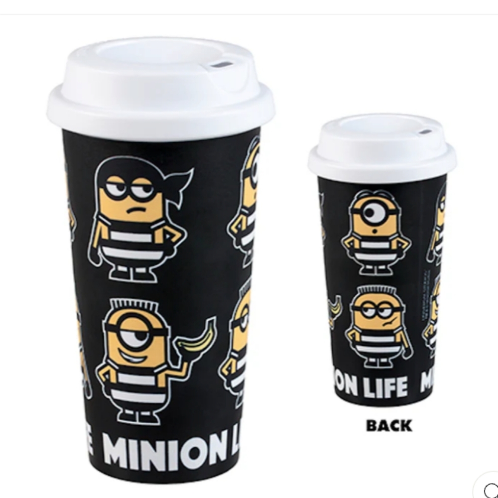 Universal studios Despicable Me 3 Minion Life Prison Travel Mug